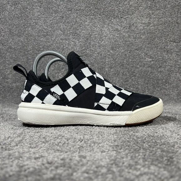 Vans UltraRange Gore Women's Size 7 Black Slip-On UltraCush Trail Shoes Used - Picture 1 of 12